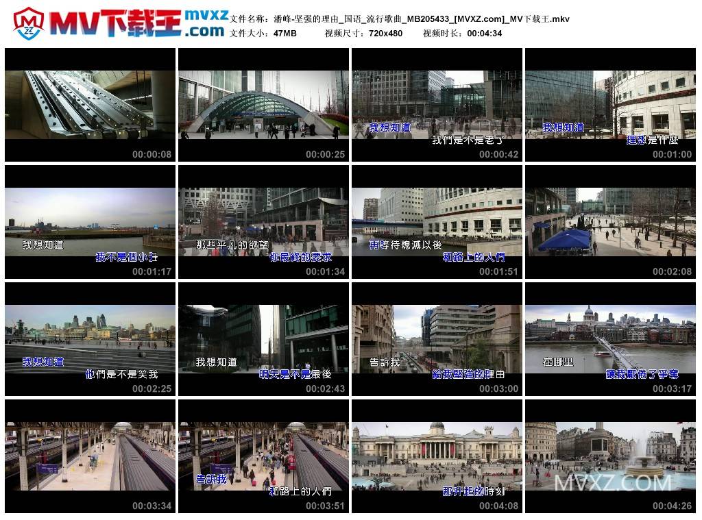 潘峰-坚强的理由_国语_流行歌曲_MB205433